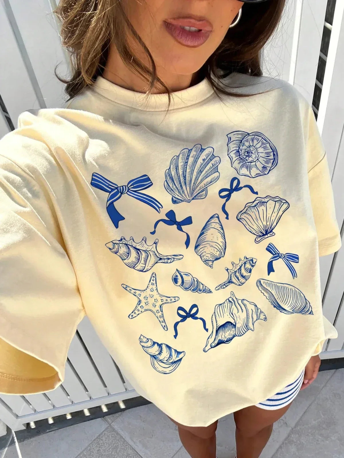 Retro Marine Animal T-Shirt