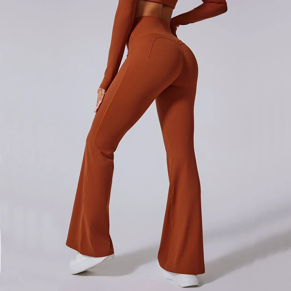 High Waist Flare Yoga Pants