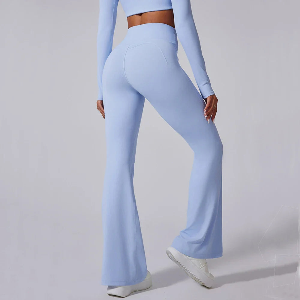 High Waist Flare Yoga Pants