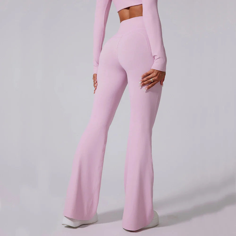 High Waist Flare Yoga Pants